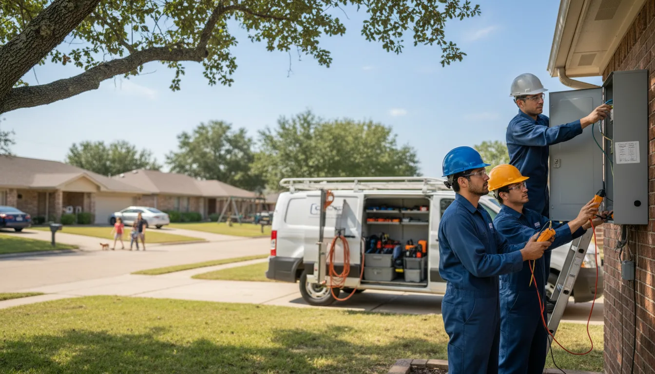Certified electrician providing emergency electrical services in Mcrae Helena, GA